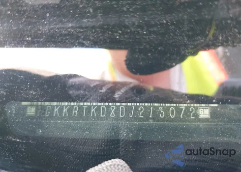 2013 GMC Acadia Denali из США, поврежденный, VIN 1GKKRTKD8DJ213072